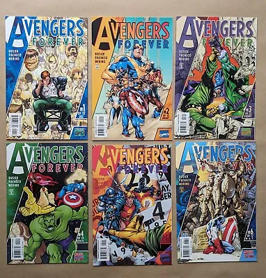 Buy Marvel Comics AVENGERS FOREVER #1-12 Full Run Set Lot 1 2 3 4 5 6 7 8 9 10 11 12 • 23.26£