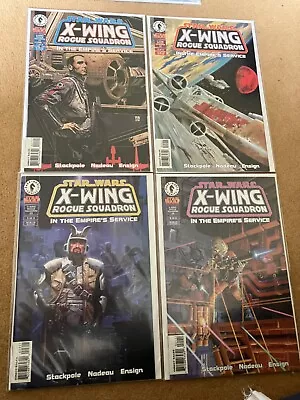 Buy Star Wars X-Wing Rogue Squadron In The Empire's Service #1-4 SET 1997 DARK HORSE • 15£