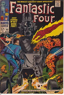 Buy Fantastic Four #80, Marvel Comics 1968 VG/FN 5.0 Lee/Kirby • 19.42£