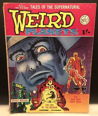 Buy WEIRD PLANETS #1 Comic Alan Class 1962 - 68 Pages UK Comic Silver Age • 24.85£