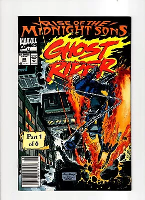 Buy GHOST RIDER #28 (1992): Key-1st Cameo Midnight Sons: Newsstand: High Grade! • 24.85£