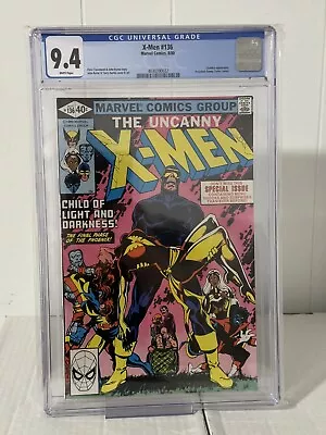 Buy The Uncanny X-Men #136 CGC 9.4 Dark Phoenix Saga 1980 • 97.08£