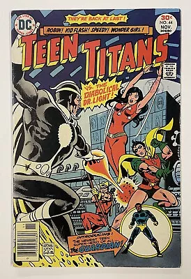 Buy Teen Titans; Vol 1 #44. Nov 1976. Dc. Fn. Doc Light! 1st App Of Mal As Guardian! • 10£