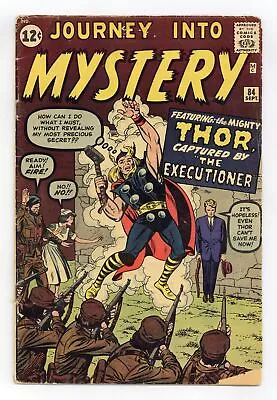 Buy Thor Journey Into Mystery #84 GD+ 2.5 1962 1st App. Jane Foster • 469.85£