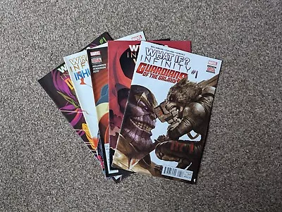 Buy 5x What If? Infinity : Thanos Inhumans Guardians X-Men Dark Reign 1 Marvel 2015 • 10£