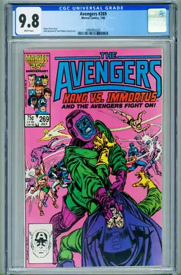 Buy Avengers #269  1986 - Marvel -CGC 9.8 - Comic Book • 126.20£