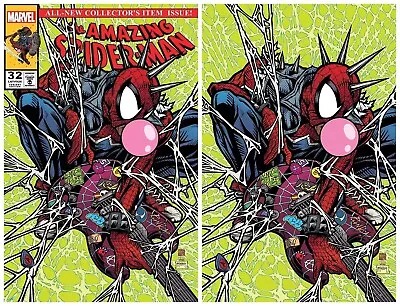 Buy The Amazing Spider-man #32 - Takashi Okazaki Spider-punk Variant Set • 24.99£