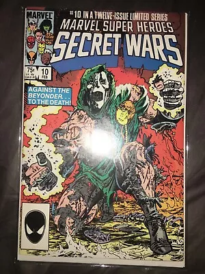 Buy Marvel Super Heroes Secret Wars #10 (1984) Doctor Doom • 18.37£