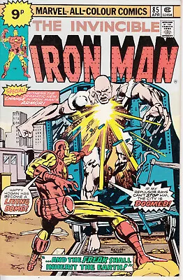 Buy Marvel Iron Man, #85, 1976, The Freak App, Len Wein, Herb Trimpe • 7.99£