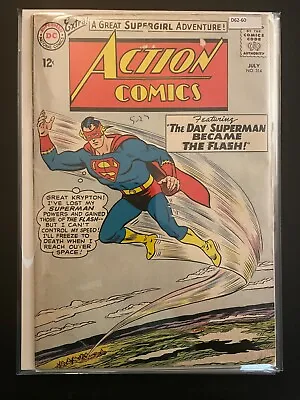 Buy Action Comics Vol.1 #314 1964 Mid-Grade 4.0 DC Comic Book D62-60 • 26.40£