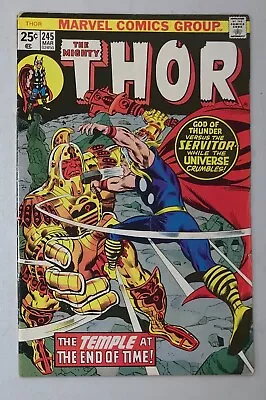 Buy Thor #245 Marvel Comics Bronze Age 1st He Who Remains Key Issue Vg • 9.34£