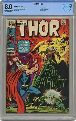 Buy Thor #188 CBCS 8.0 1971 21-1EAEE22-361 • 59.80£