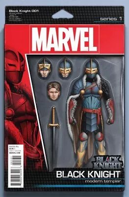 Buy Black Knight Issue 1 - Action Figure Variant Cover - Marvel Comics 2016 • 9.95£