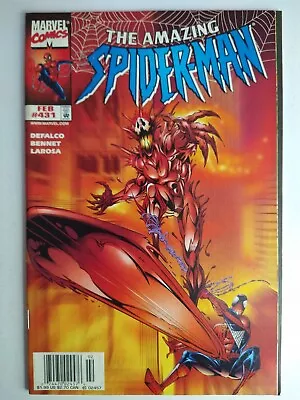 Buy Marvel Comics Amazing Spider-Man #431 1st Cover/2nd Appearance Carnage Cosmic • 36.34£