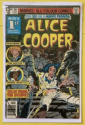 Buy Marvel Premiere # 50 1979 / Key Issue/ 1st Alice Cooper In Comics. • 35£