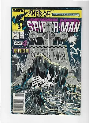 Buy Web Of Spider-Man #32 Newsstand Kraven's Last Hunt 1985 Series Marvel Copper Age • 53.57£