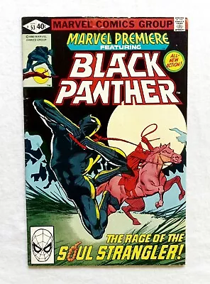 Buy Marvel Premiere #53 - Marvel Comics Black Panther Vs KKK Frank Miller Cover 1980 • 13.35£
