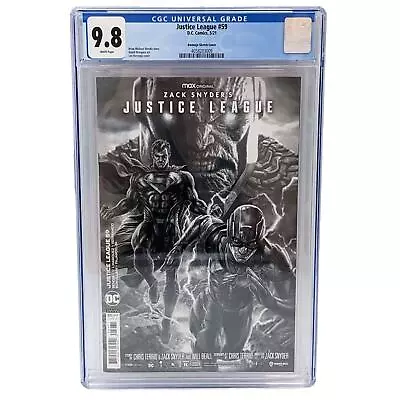 Buy Justice League (Vol 4) #59 - CGC 9.8 (DC, 2021) - 1:50 Snyder Variant • 50.47£