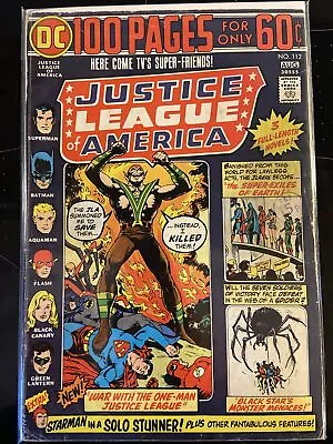 Buy Bronze Age DC Comics Justice League America Key Issue #112 - 100 Pages • 4.95£