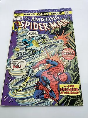 Buy The Amazing Spiderman No. 143 (1975) Marvel Cyclone • 9.32£