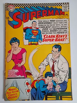 Buy Superman #192 Jan 1967 VGC- 3.5  The Brat Of Steel!  • 6.99£