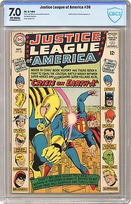 Buy Justice League Of America #38 CBCS 7.0 1965 22-0692A42-331 • 93.19£