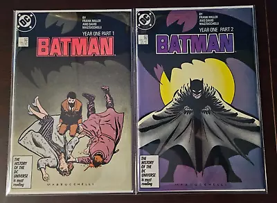 Buy Batman (1940) - 404 & 405 - DC Comics - Year One Parts 1 & 2 - Frank Miller • 11.64£