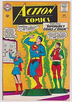 Buy Action Comics #316 Featuring Superman & Supergirl, Fine Condition • 20.97£