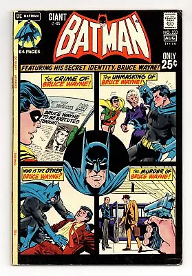 Buy Batman #233 VG/FN 5.0 1971 • 28.73£