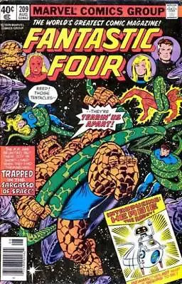 Buy Fantastic Four (1961) # 209 Newsstand (4.0-VG) 1st Herbie The Robot 1979 • 5.40£