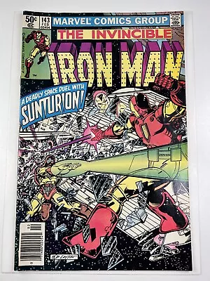 Buy Iron Man #143 (Marvel Comics, 1981) Newsstand • 4.62£