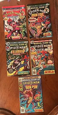 Buy Marvel Team-Up Lot #30 VG/FN, #31 VG/FN, #45 VF, #46 FM-, #48 VG 1975 Marvel • 15.52£