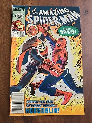 Buy Amazing Spider-Man 250 (1984) Vs. Hobgoblin Newsstand Issue Marvel A1 • 31.06£