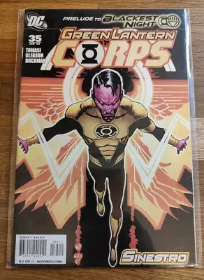 Buy COMIC - DC Comics Green Lantern Corps Sinestro Blackest Night Prelude #35 2009 • 3£