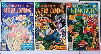 Buy RETURN Of The NEW GODS 3x Issue Bundle (#12,#13,#14) DC Comics   (1977) • 5.99£