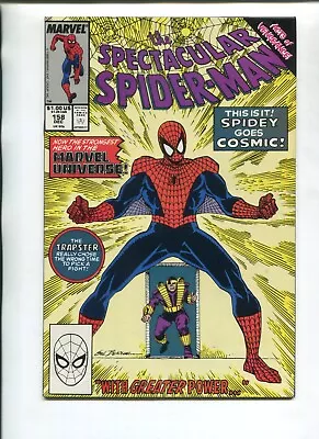 Buy Spectacular Spider-man 158 Nm- Wpgs V1 Marvel 1989! Spidey Goes Cosmic!!!!!!!!!! • 7.76£