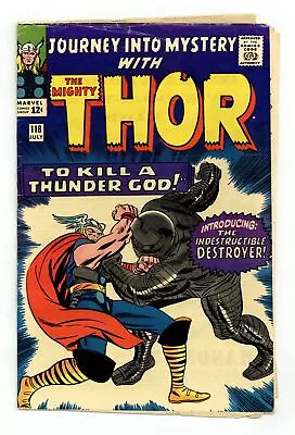 Buy Thor Journey Into Mystery #118 VG 4.0 1965 1st App. The Destoyer, Odinsleep • 31.90£