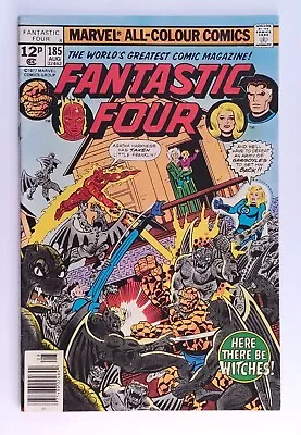 Buy Fantastic Four #185 1977 Marvel (UK Price) 7.0 FN/VF (estimate) DETAILED PHOTOS • 9.50£