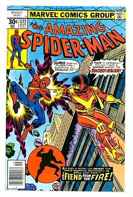 Buy Amazing Spider-Man 172 8.5 VF+ Newsstand Marvel Comics 1977 • 23.26£