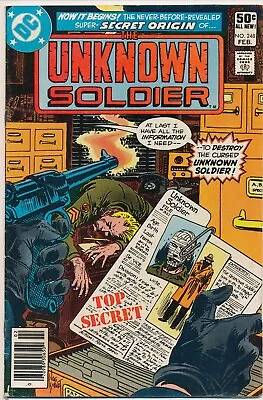 Buy The Unknown Soldier Comic Book #248 DC Comics 1981 • 9.32£