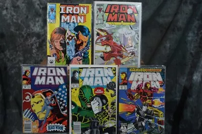 Buy 1984-1993 Marvel Comics IRON MAN COMIC BOOK LOT 203 217 276 287 291 Free Ship • 27.17£