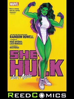 Buy SHE-HULK BY RAINBOW ROWELL VOLUME 1 JEN AGAIN GRAPHIC NOVEL Collects (2022) #1-5 • 12.99£