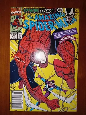 Buy Amazing Spider-man 345 Marvel Comics Newsstand • 11.65£