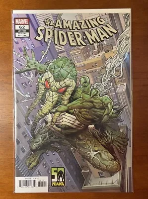 Buy Amazing Spider-man #62 Spider-man * Man -thing Variant Marvel Comics  2021 • 3.10£