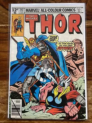 Buy Mighty Thor 292. 1980. 1st Appearance Of Odin’s Eye. Key Bronze Age Issue. F/VF • 2.99£