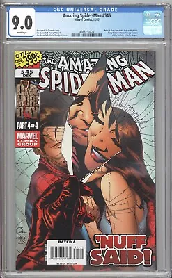 Buy Amazing Spider-Man #545 CGC 9.0 - 1st Lily Hollister & Carlie Cooper • 17.82£