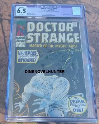 Buy Doctor Strange #170 Cgc 6.5 Restored Nightmare Appearance • 76.88£