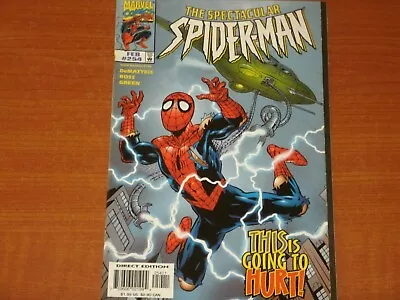 Buy Marvel Comics: THE SPECTACULAR SPIDER-MAN #254  Feb. 1998 This Is Going To Hurt! • 4.99£