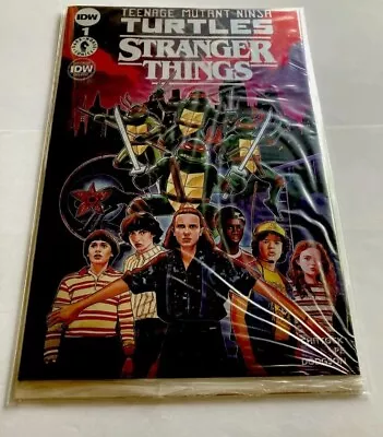 Buy IDW / Dark Horse Teenage Mutant Ninja Turtles Stranger Things  # 1 Foil Variant  • 20£