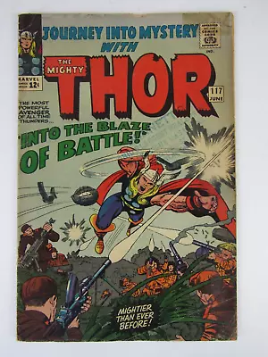 Buy Journey Into Mystery #117 (1965) Silver Age Thor Stan Lee GD 2.0 JJ340 • 14.72£
